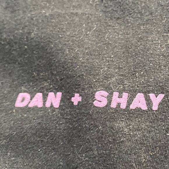 Dan + Shay Official Tour T-Shirt 2021 Black Graphic Tee Size L - Picture 5 of 6